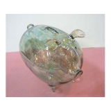 玻璃豬(綠) y03288 水晶飾品系列